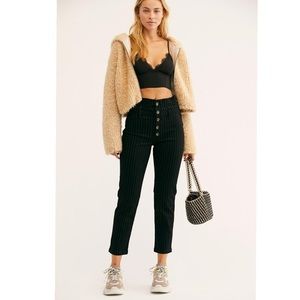 Free People Montella Skinny Pinstripe Pants.